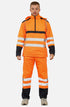 Men Hi Viz Workwear Waterproof Hoodie Rainsuit